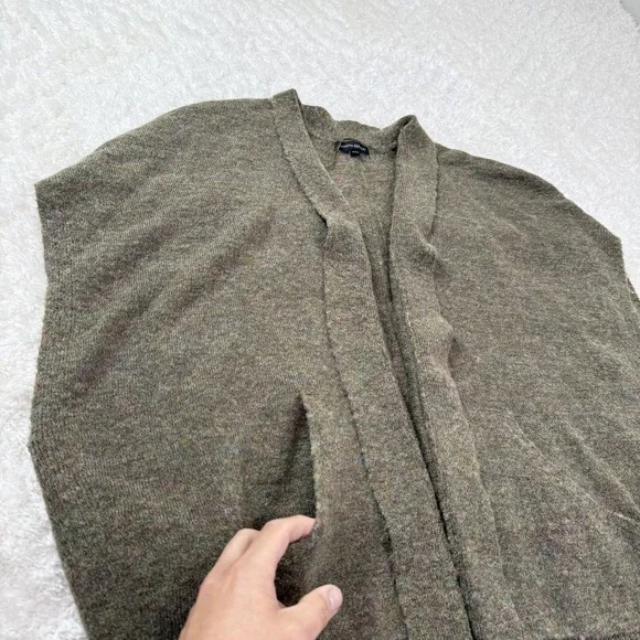 Banana Republic Sweater Womens Medium Large Cardigan Wool Cocoon Pockets Pullove - Picture 4 of 12